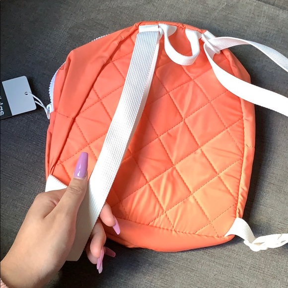 *NWT* Adidas Coral and White Mini Bag - Picture 6 of 7